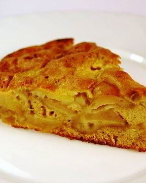 Шарлотка диетическая с яблоками