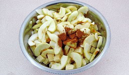 шарлотка из белого хлеба