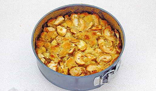 шарлотка из белого хлеба