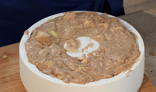 шарлотка из цельнозерновой муки