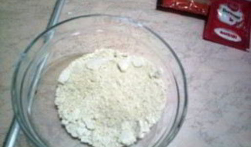 шарлотка на ряженке с яблоками