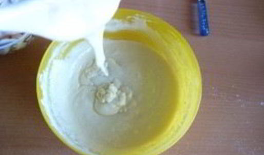 шарлотка на сметане