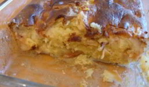 шарлотка на сметане