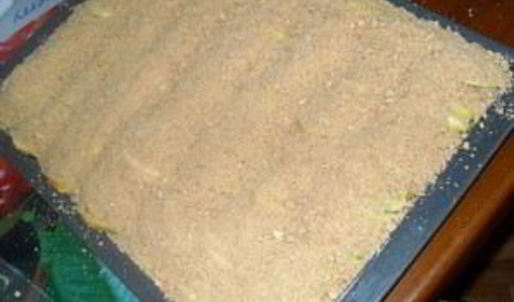 шарлотка песочная с яблоками