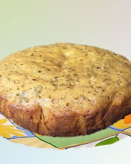 Рецепт шарлотки с бананами в мультиварке