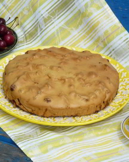 Рецепт шарлотки с черешней