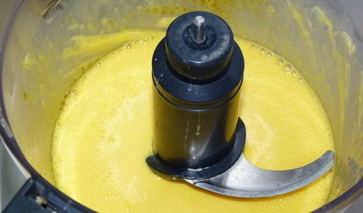 шарлотка с черешней