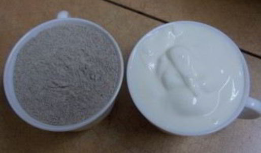 шарлотка с черникой и яблоками