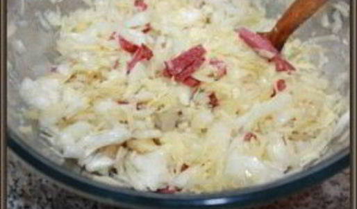 шарлотка с капустой в мультиварке