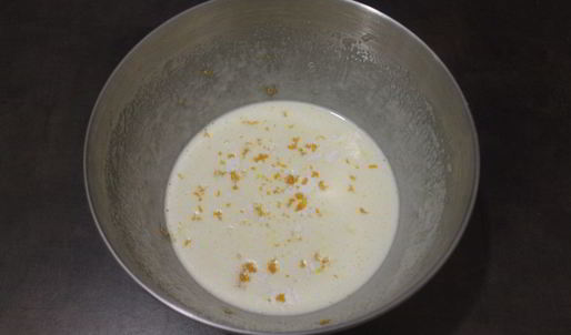 шарлотка с карамелизованными апельсинами