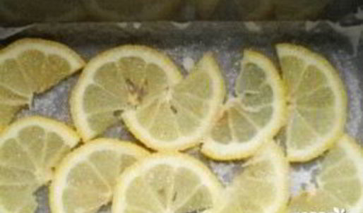 шарлотка с лимоном