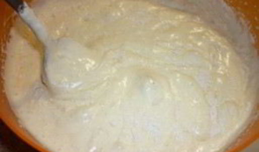 шарлотка с малиной