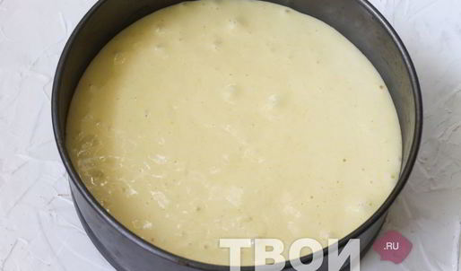 шарлотка с вареньем