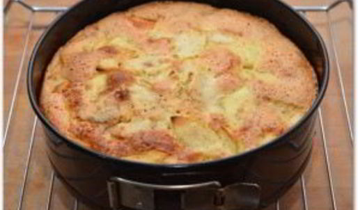 шарлотка с яблоками без разрыхлителя