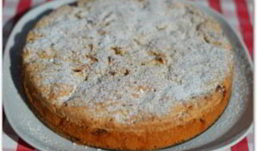 шарлотка с яблоками без разрыхлителя