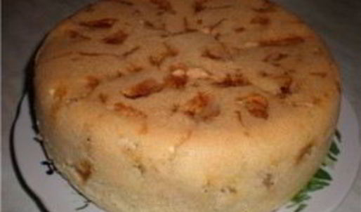 шарлотка с яблоками в скороварке