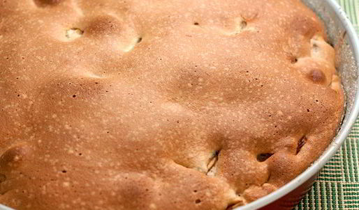 шарлотка с яблоками