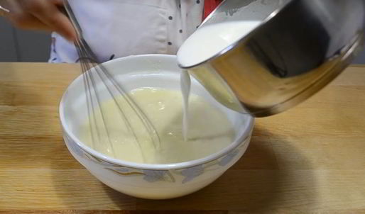 шарлотка с заварным кремом