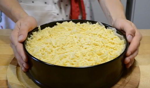 шарлотка с заварным кремом