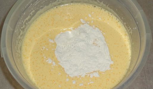 шарлотка со сливами