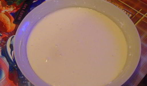 шарлотка со свежим ананасом