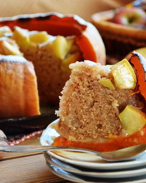 Шарлотка в тыкве