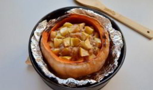 шарлотка в тыкве