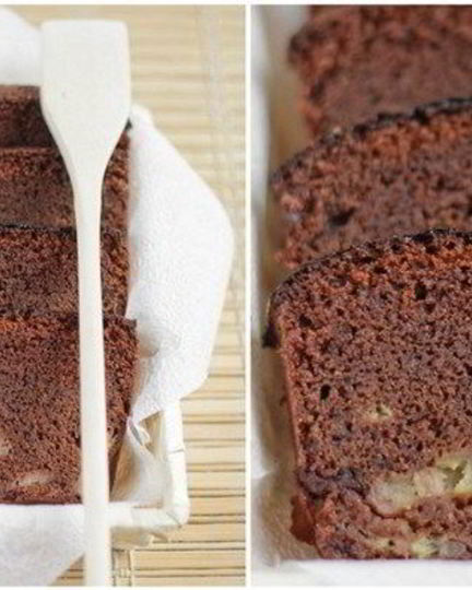 Рецепт шоколадна-банановой шарлотка