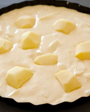 Тесто для шарлотки