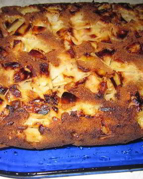 Веганская шарлотка