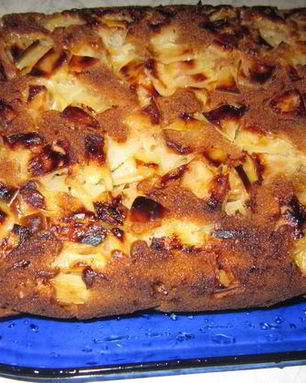 Веганская шарлотка