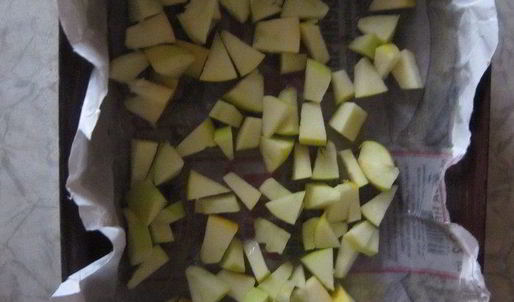 веганская шарлотка