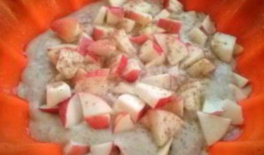 вегетарианская шарлотка без яиц