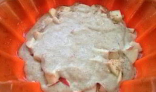 вегетарианская шарлотка без яиц