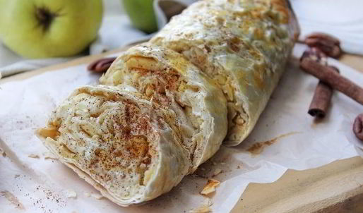 ленивый полезный штрудель