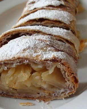 Постный штрудель