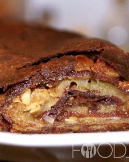 Рецепт шоколадного штруделя