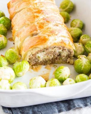 Штрудель с фаршем