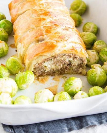 Рецепт штруделя с фаршем