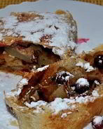 Штрудель с грушей