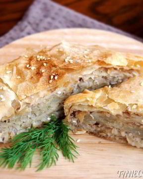 Штрудель с капустой