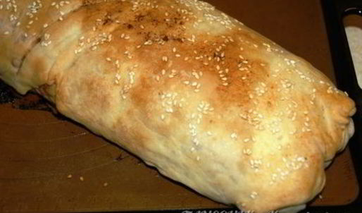 штрудель с капустой