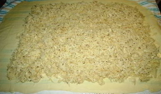 штрудель с капустой