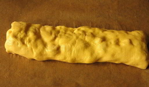 штрудель с крабовыми палочками