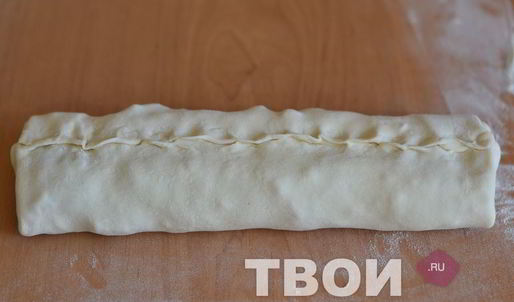 штрудель с мясом