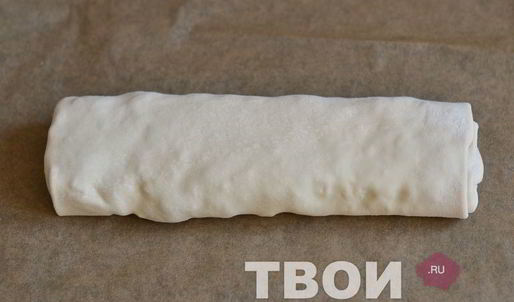 штрудель с мясом