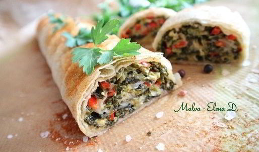 штрудель с савойской капустой