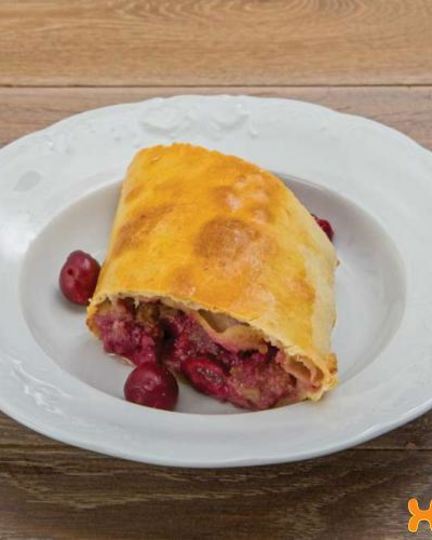 Рецепт штруделя с вишней