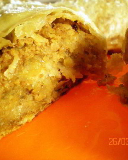 Рецепт штруделя с яблоками и орехами