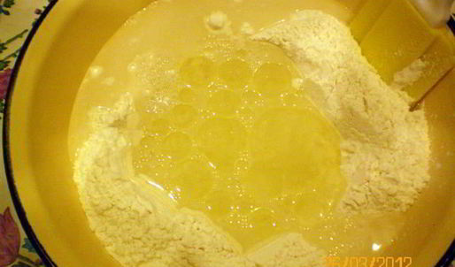 штрудель с яблоками и орехами